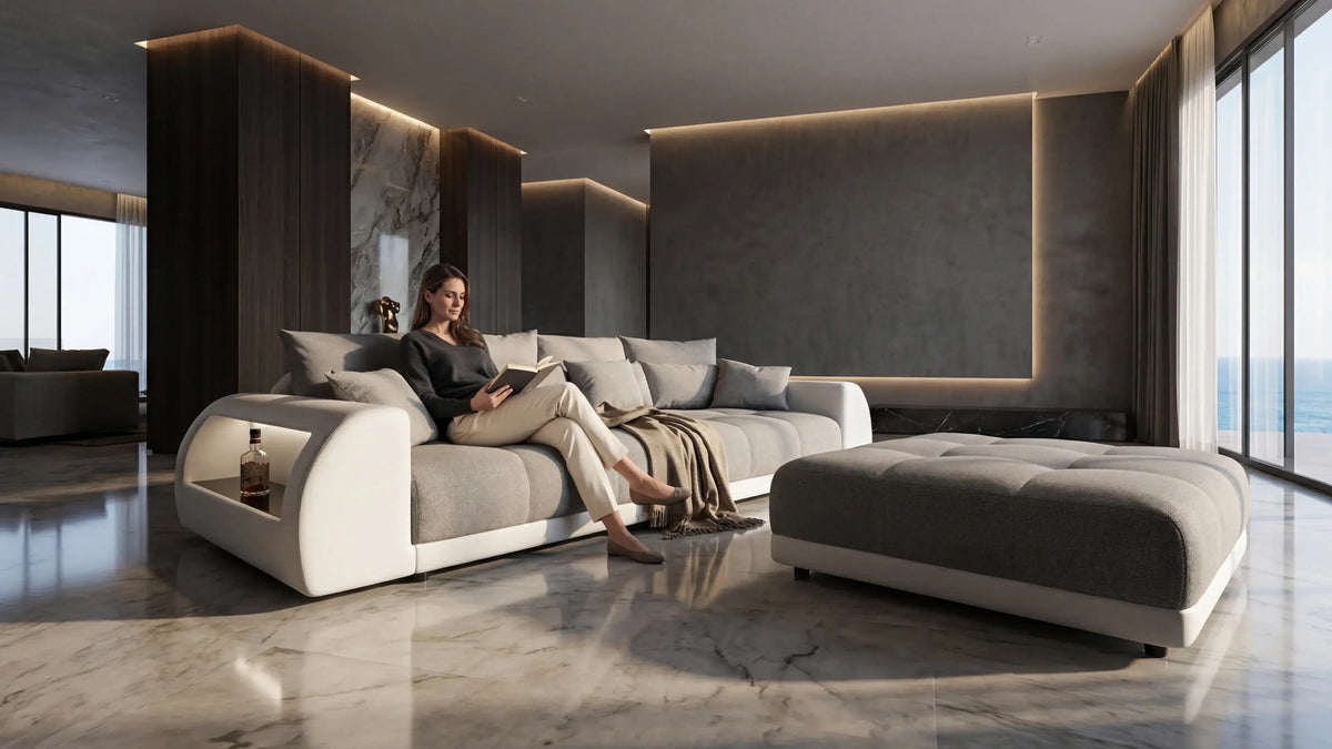 Big Sofa mit Stoffbezug kaufen