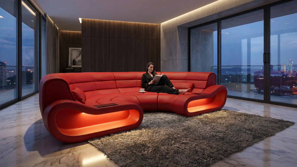 Big Sofa kaufen - mit extratiefer Sitzfläche