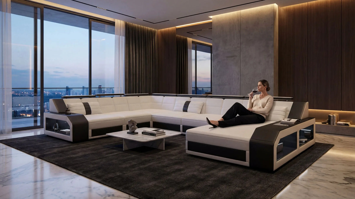XXL Sofa kaufen für große Wohnräume