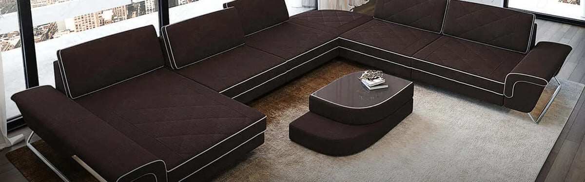 Wohnlandschaft braun kaufen