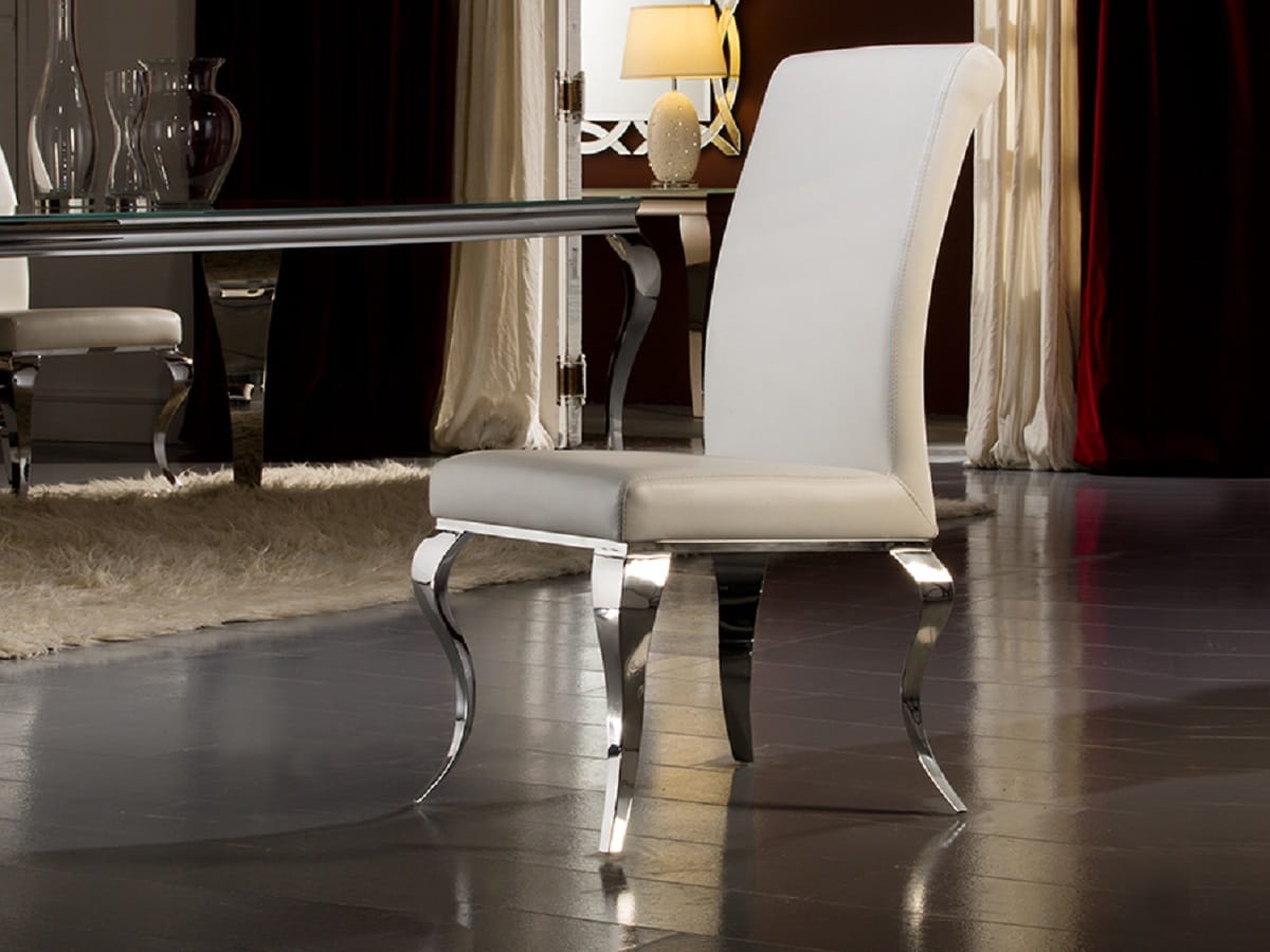 Esszimmerstuhl Barroque Weiß – Elegant & Komfortabel - Ansicht 4
