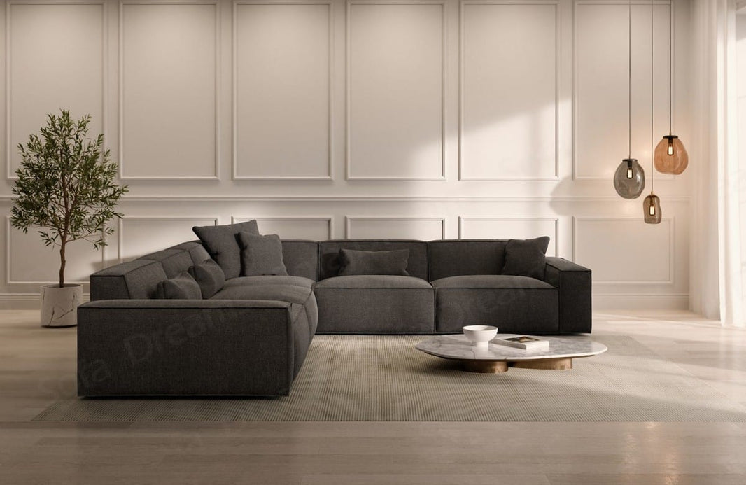 Ecksofa Formenta L-Form aus Stoff