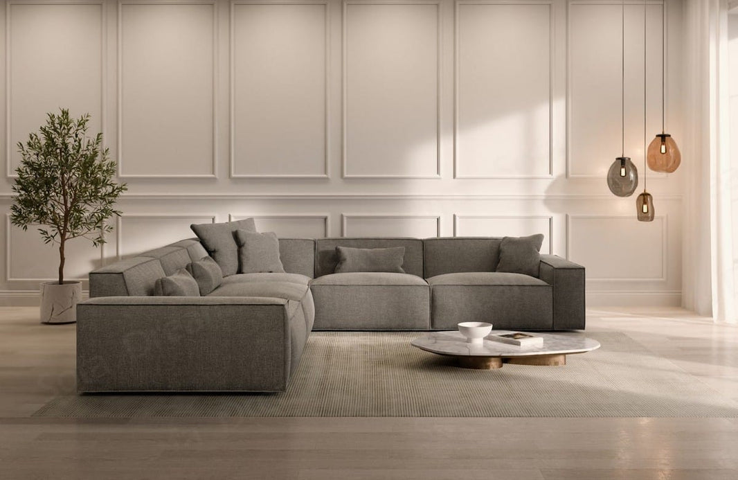 Ecksofa Formenta L-Form aus Stoff