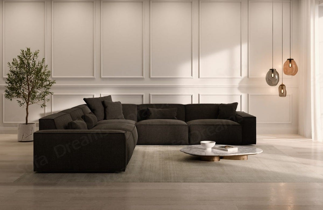 Ecksofa Formenta L-Form aus Stoff