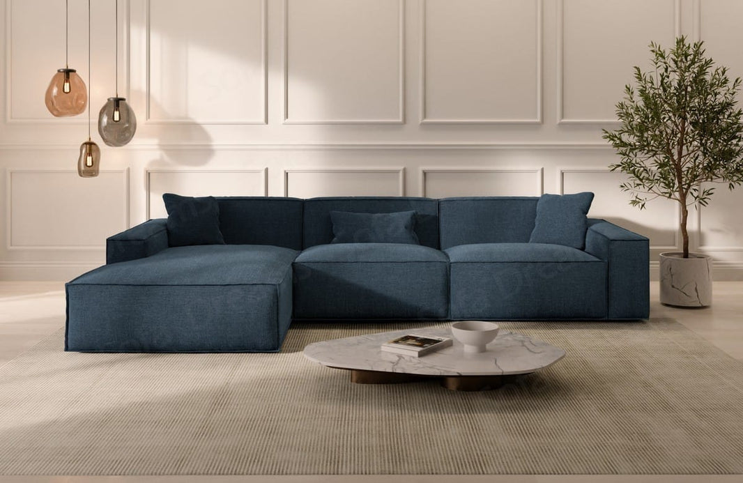 Stoff Ecksofa Formenta L-Form