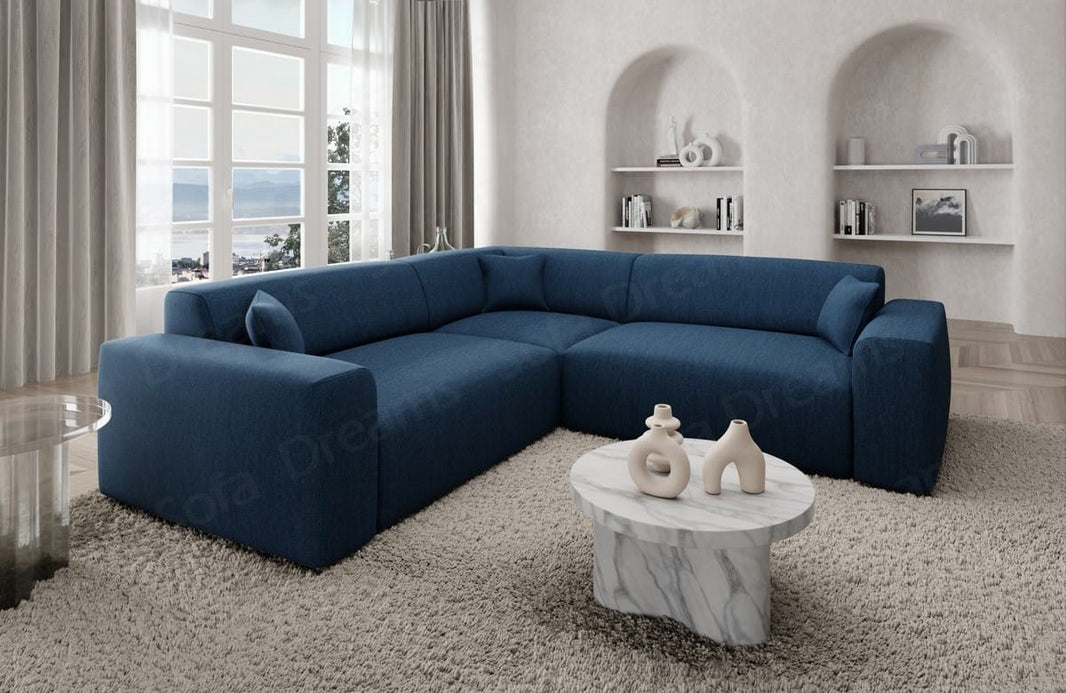 Ecksofa Mallorca L-Form aus Stoff