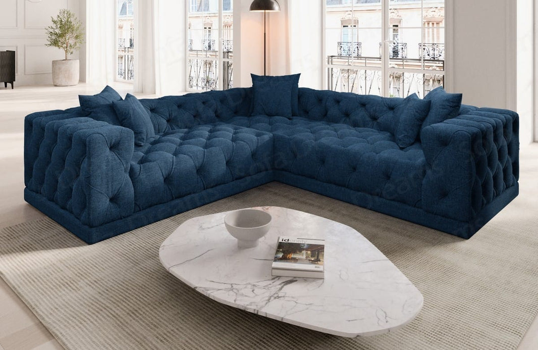 Ecksofa Palma L-Form aus Stoff