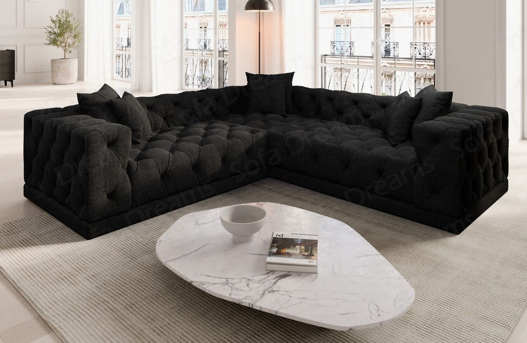 Ecksofa Palma L-Form aus Stoff