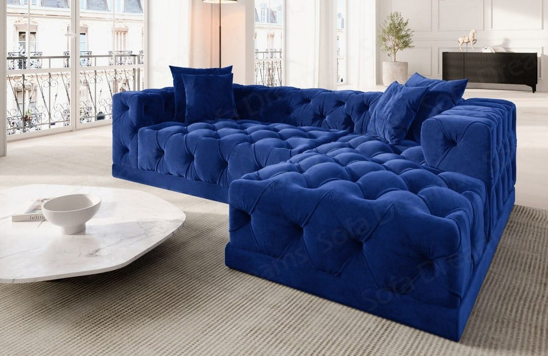 Stoff Ecksofa Palma L-Form