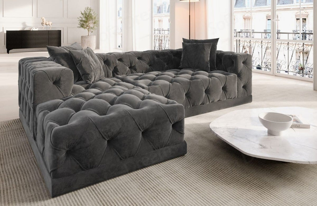 Stoff Ecksofa Palma L-Form