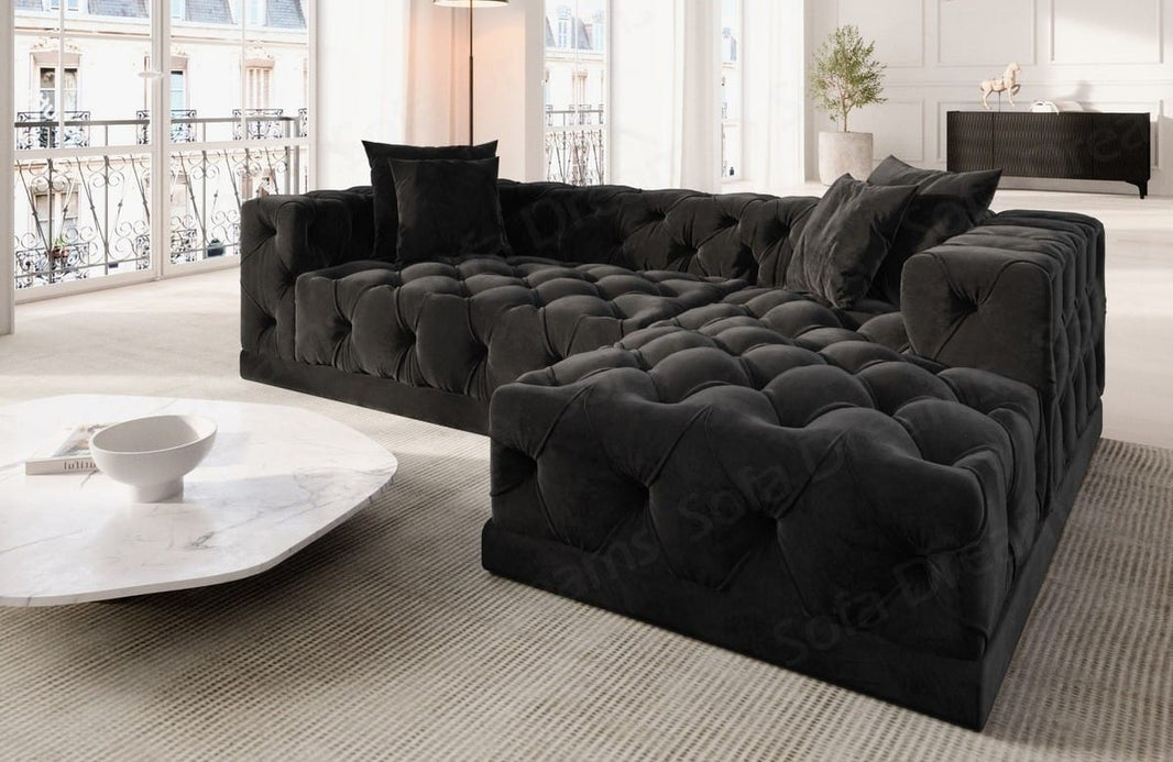 Stoff Ecksofa Palma L-Form