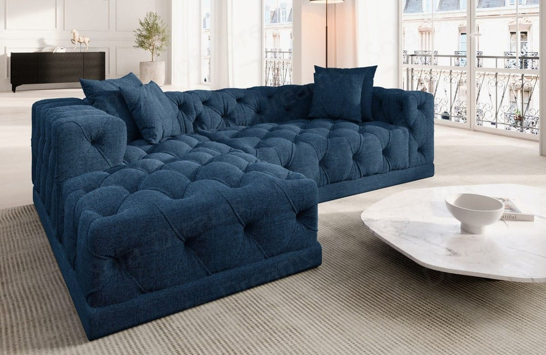 Stoff Ecksofa Palma L-Form