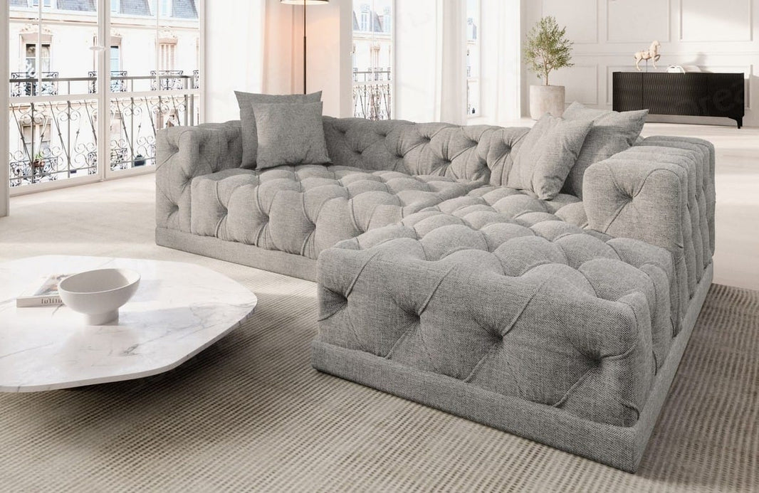 Stoff Ecksofa Palma L-Form