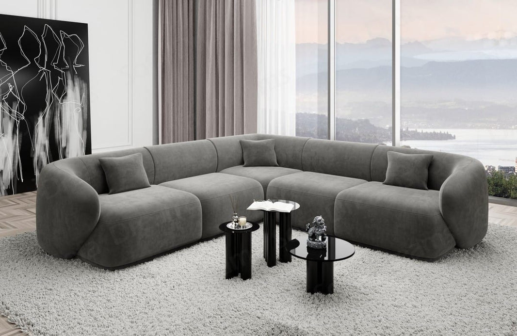 Stoff Ecksofa Marbella L-Form
