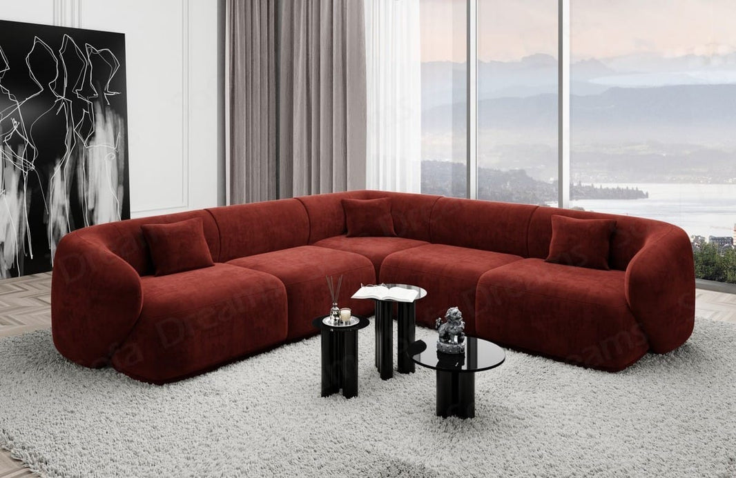 Stoff Ecksofa Marbella L-Form