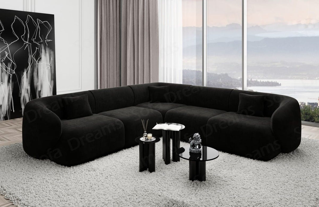 Stoff Ecksofa Marbella L-Form