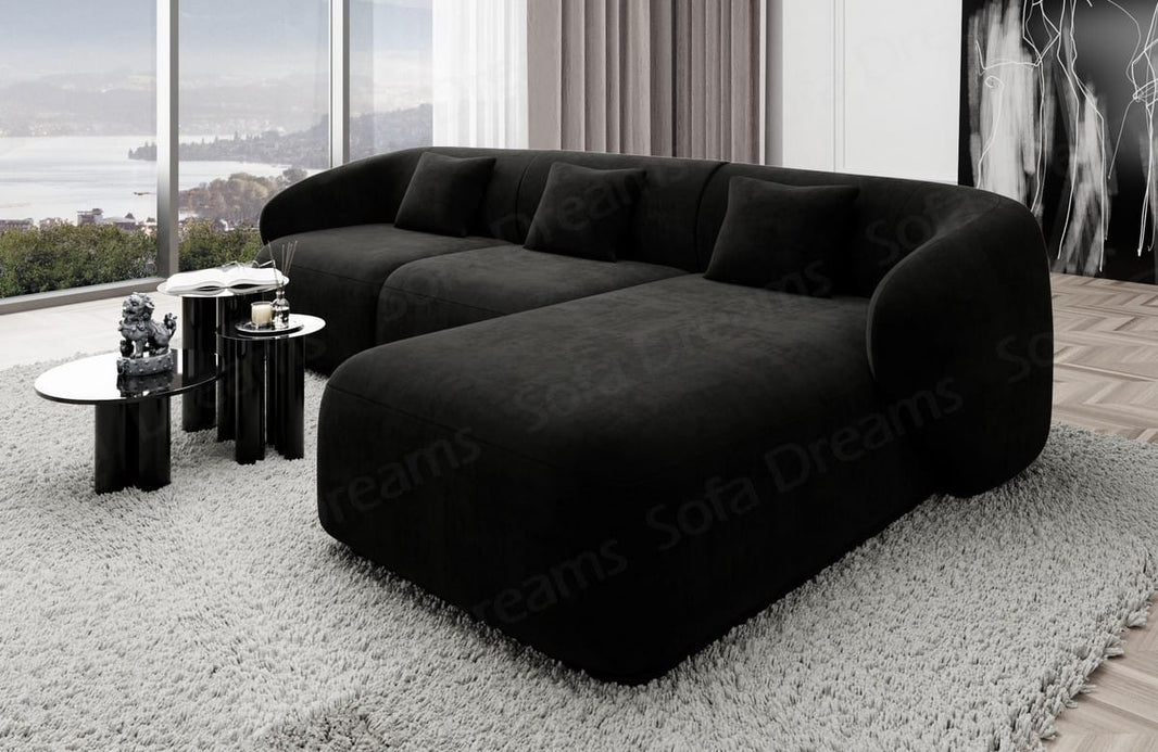 Ecksofa Marbella L-Form aus Stoff