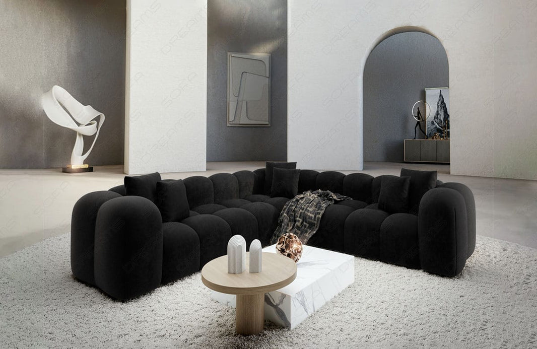 Ecksofa Formentera L-Form aus Stoff