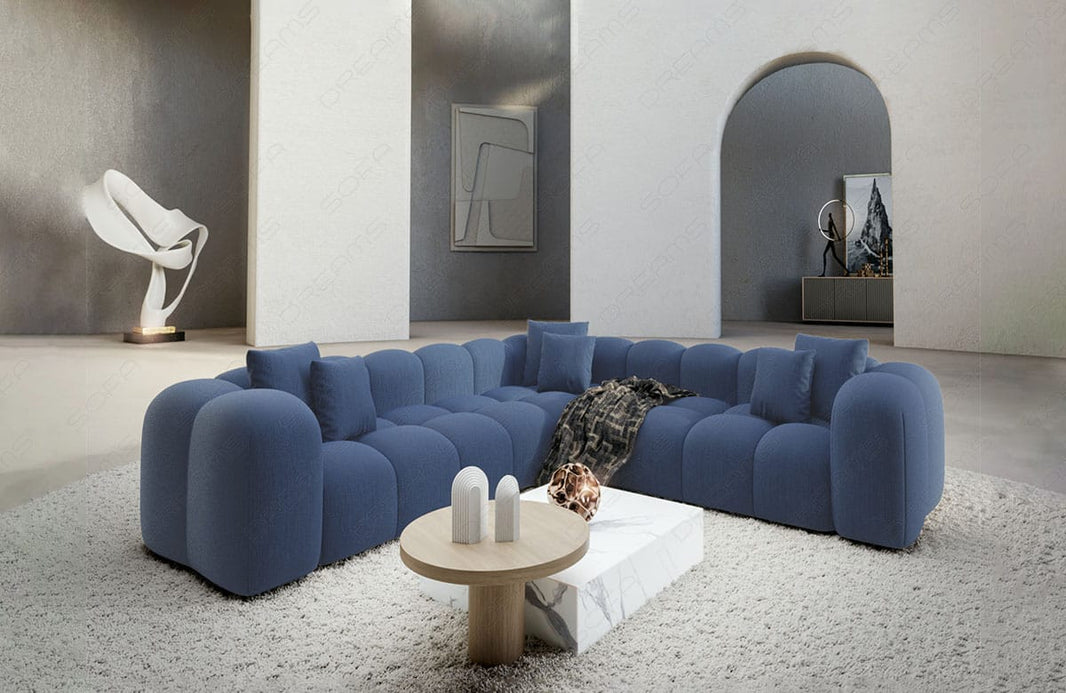 Ecksofa Formentera L-Form aus Stoff