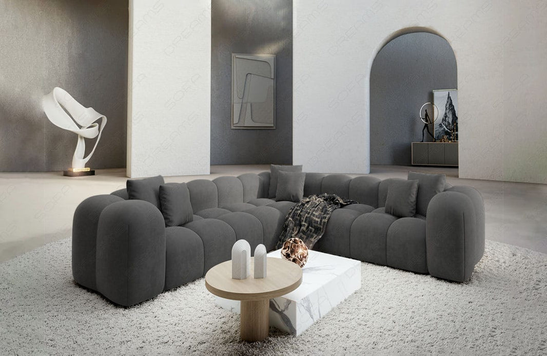 Ecksofa Formentera L-Form aus Stoff