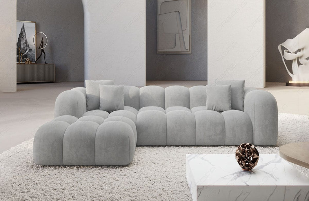 Stoff Ecksofa Formentera L-Form