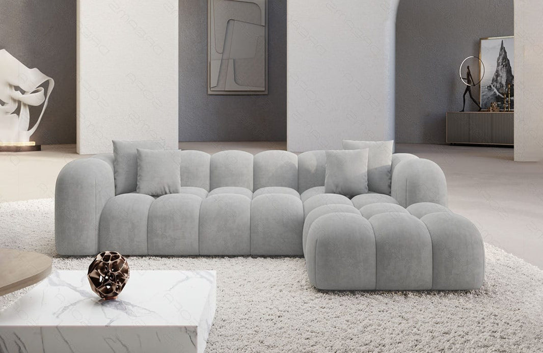 Stoff Ecksofa Formentera L-Form