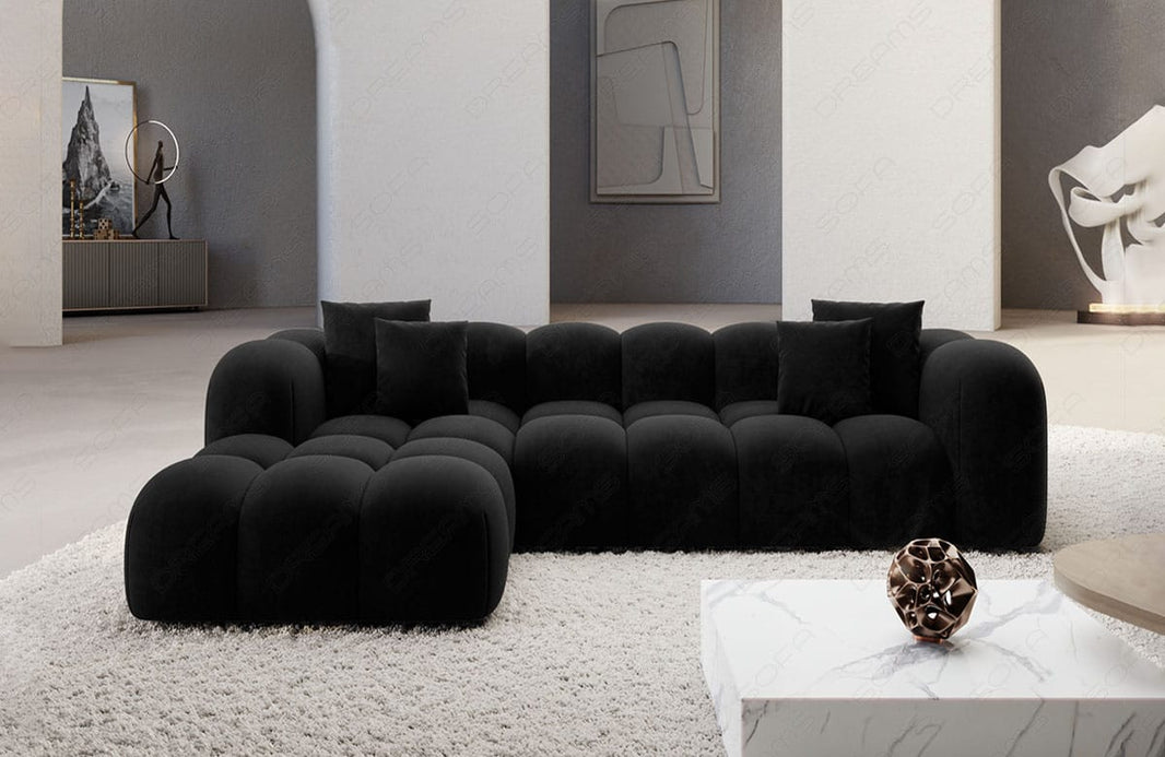 Stoff Ecksofa Formentera L-Form