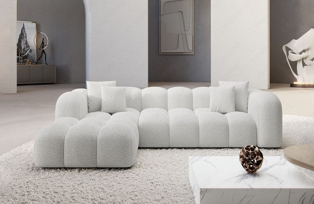 Stoff Ecksofa Formentera L-Form