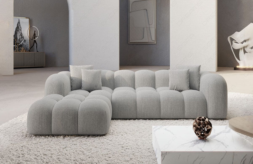 Stoff Ecksofa Formentera L-Form