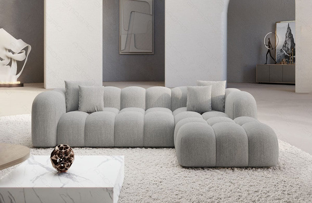Stoff Ecksofa Formentera L-Form