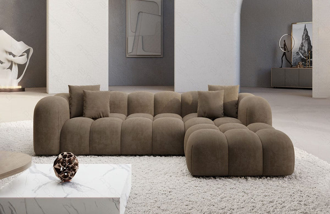 Stoff Ecksofa Formentera L-Form
