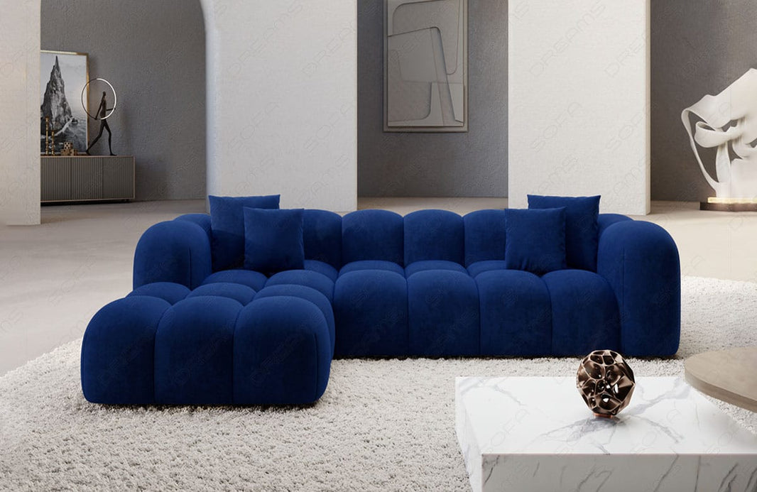 Stoff Ecksofa Formentera L-Form