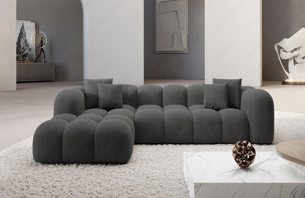 Stoff Ecksofa Formentera L-Form