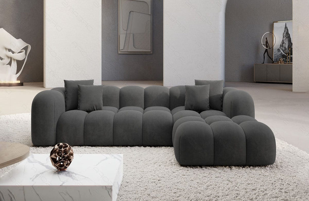 Stoff Ecksofa Formentera L-Form