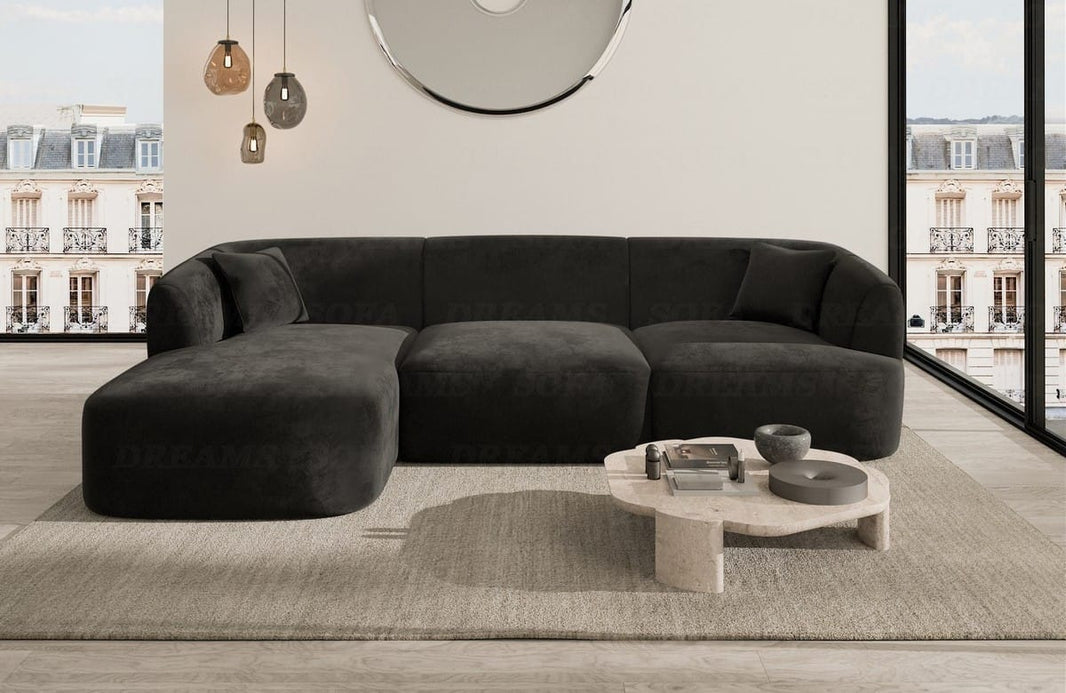 Ecksofa Tabarca L-Form aus Stoff