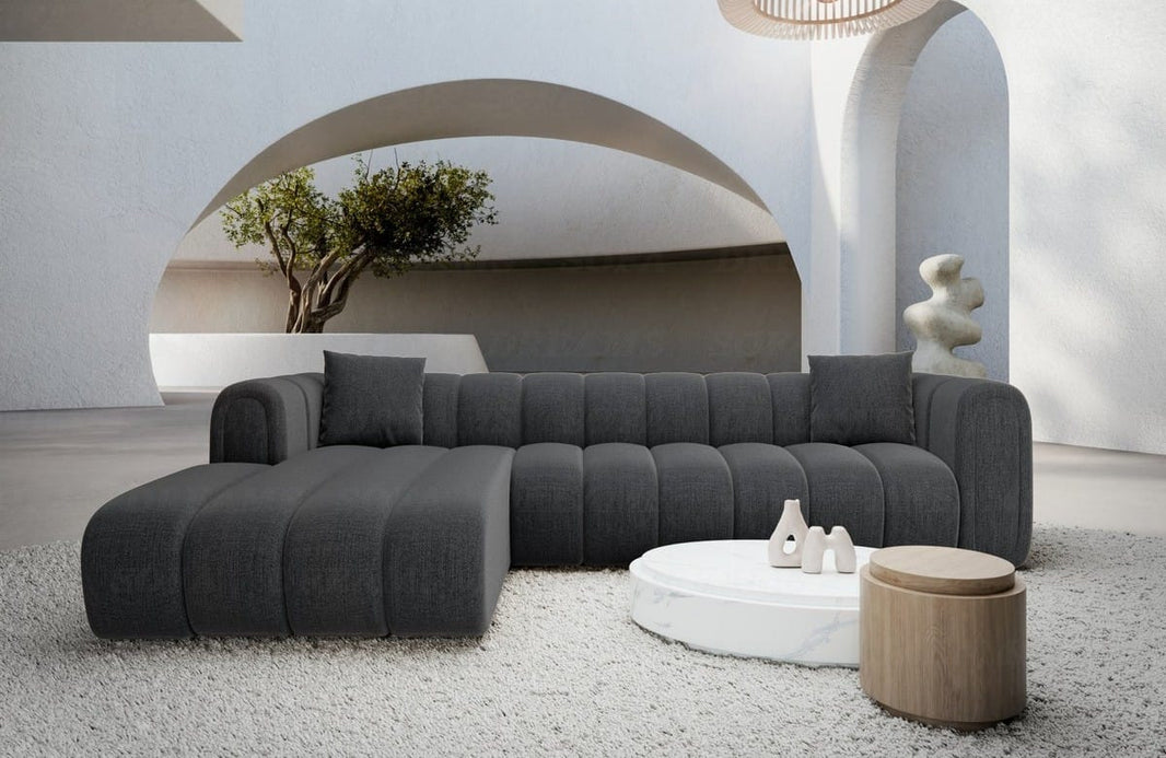 Stoff Ecksofa Almagro L-Form