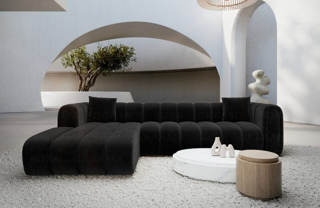 Stoff Ecksofa Almagro L-Form