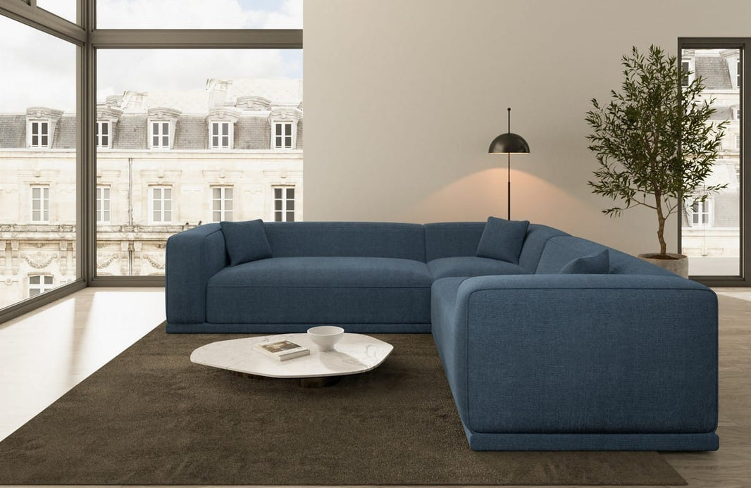 Stoff Ecksofa Merida L-Form