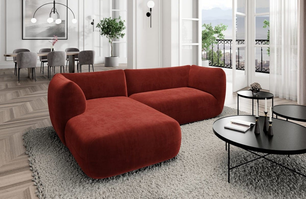 Stoff Ecksofa Madrid L-Form
