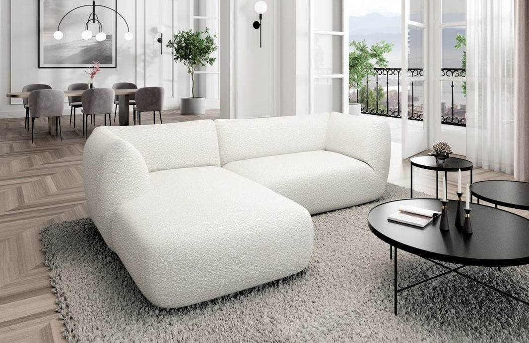 Stoff Ecksofa Madrid L-Form