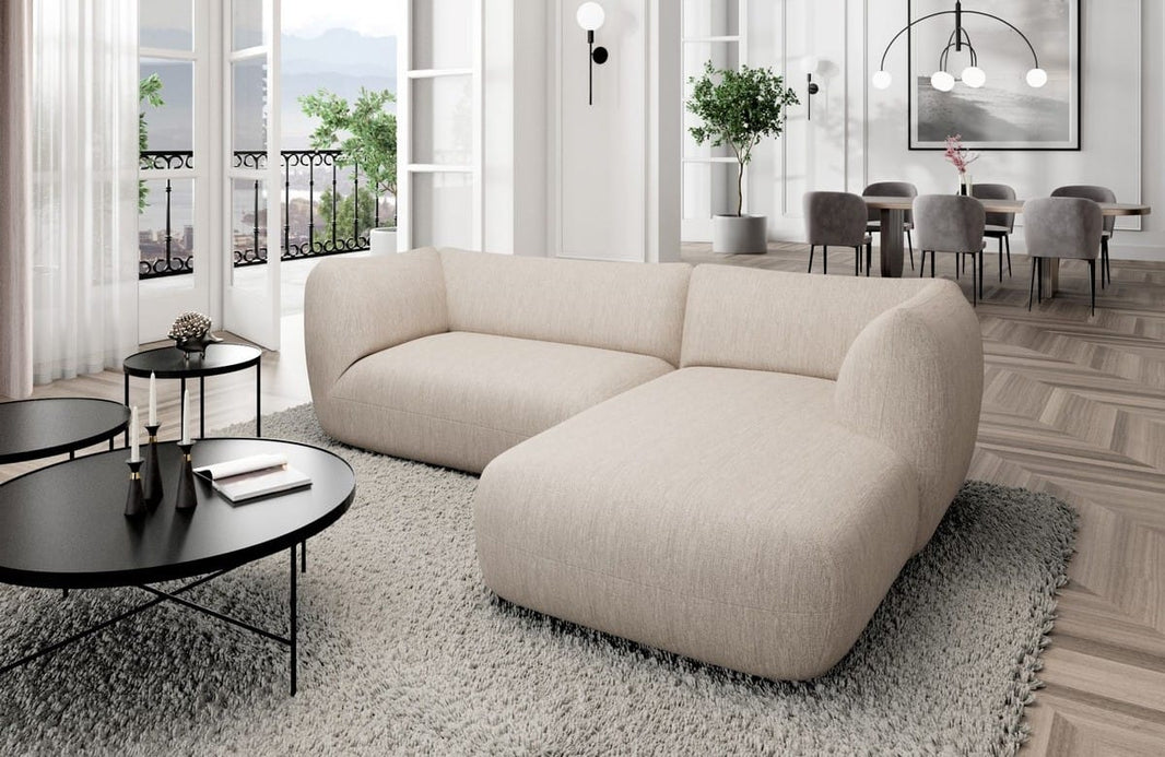 Stoff Ecksofa Madrid L-Form