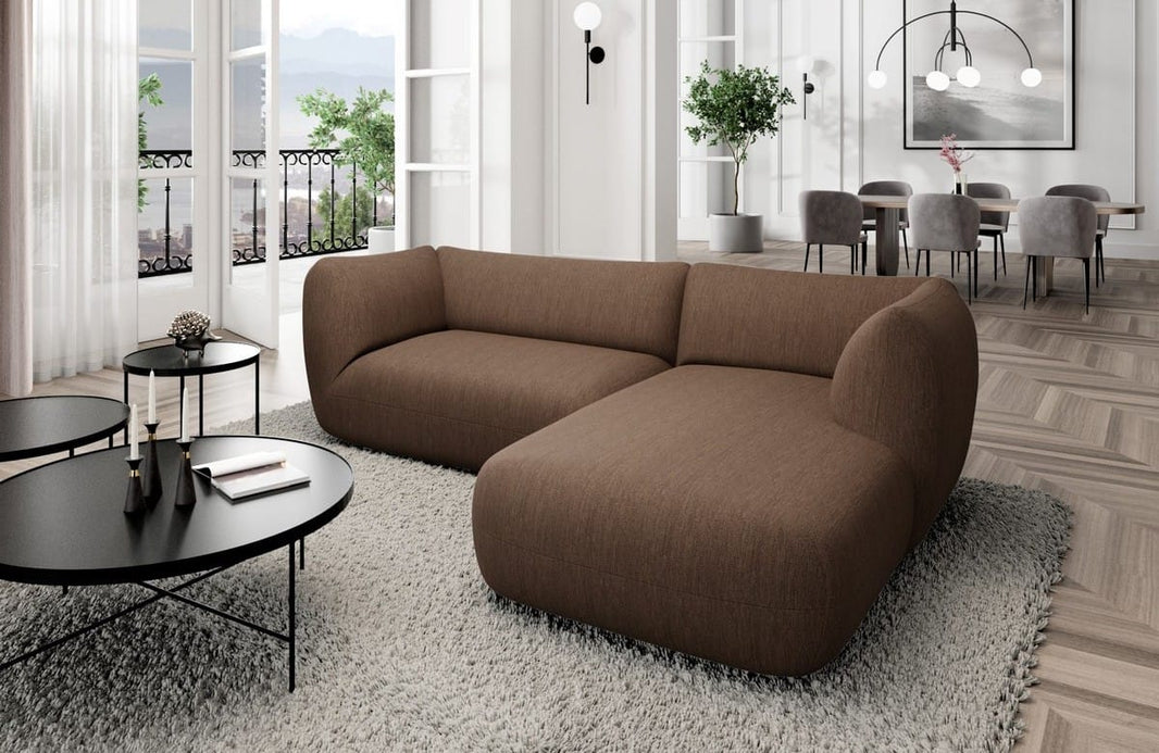 Stoff Ecksofa Madrid L-Form