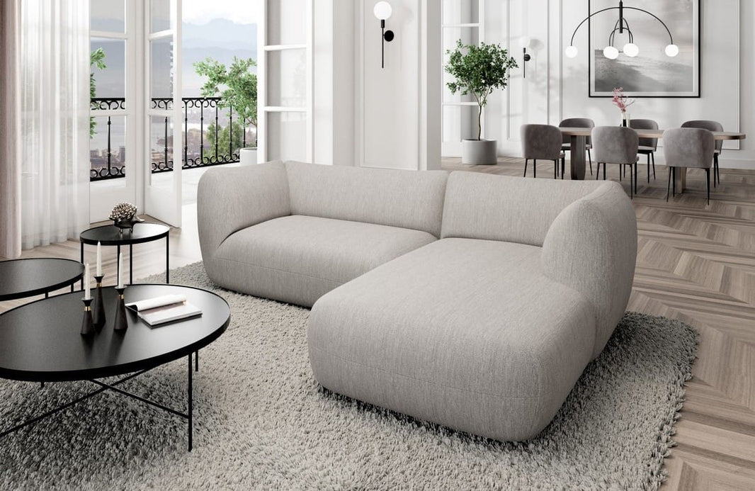 Stoff Ecksofa Madrid L-Form