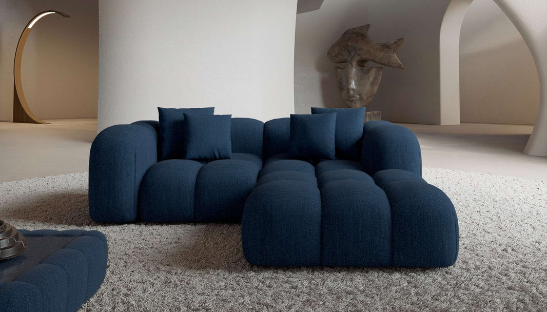 Mini Stoff Ecksofa Formentera L-Form
