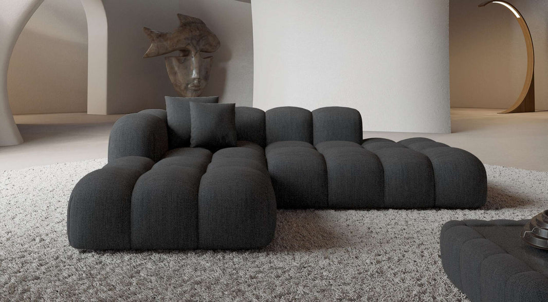 Stoff Ecksofa Formentera Lounge L-Form