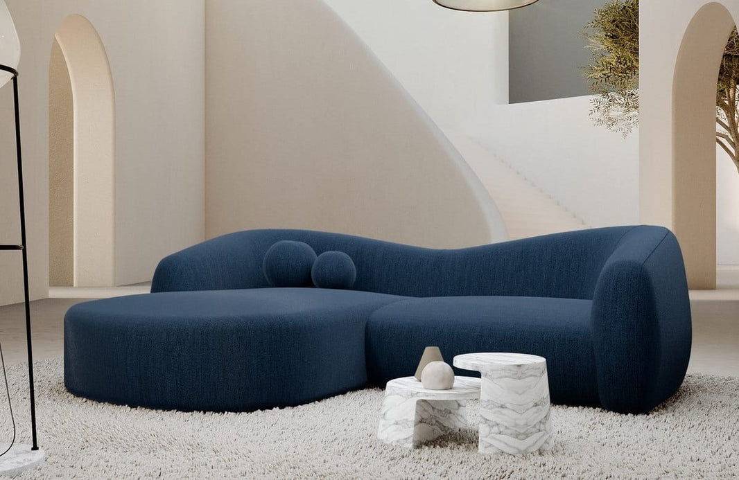 Ecksofa Murcia L-Form aus Stoff