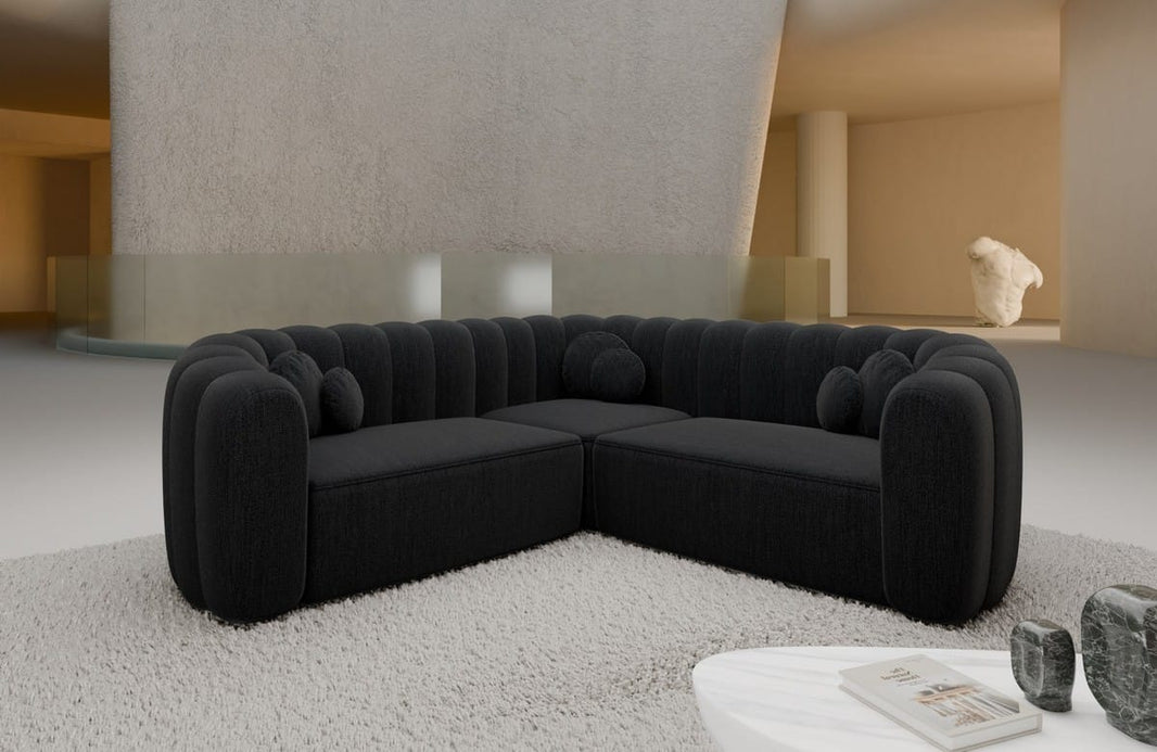 Stoff Ecksofa Almeria L-Form