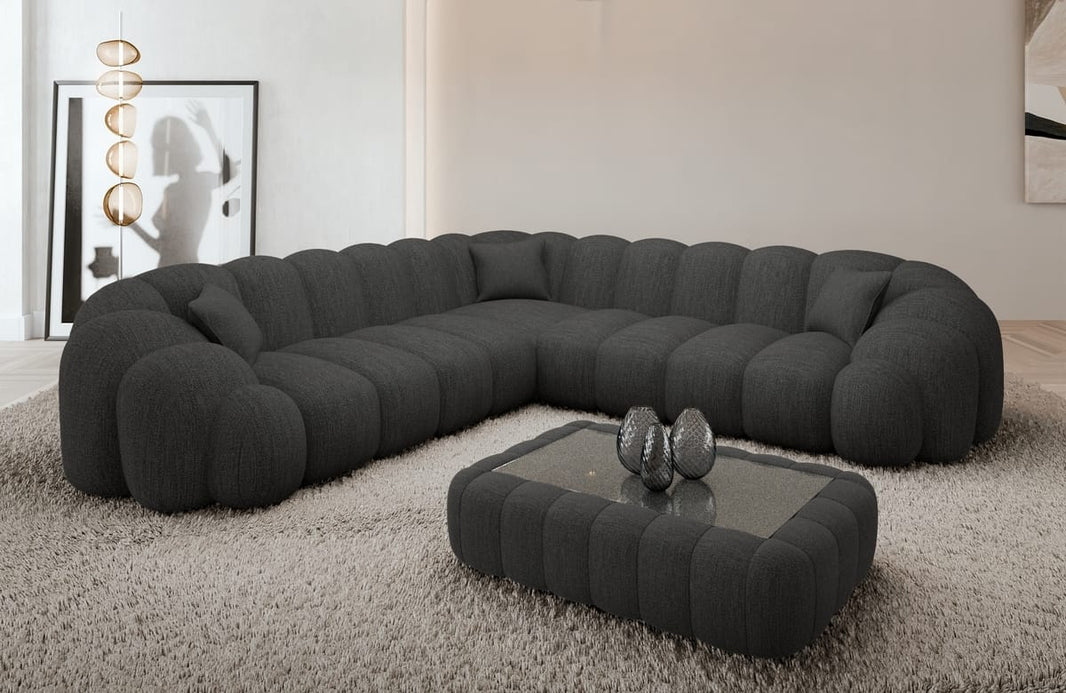 Ecksofa Rajada L-Form aus Stoff