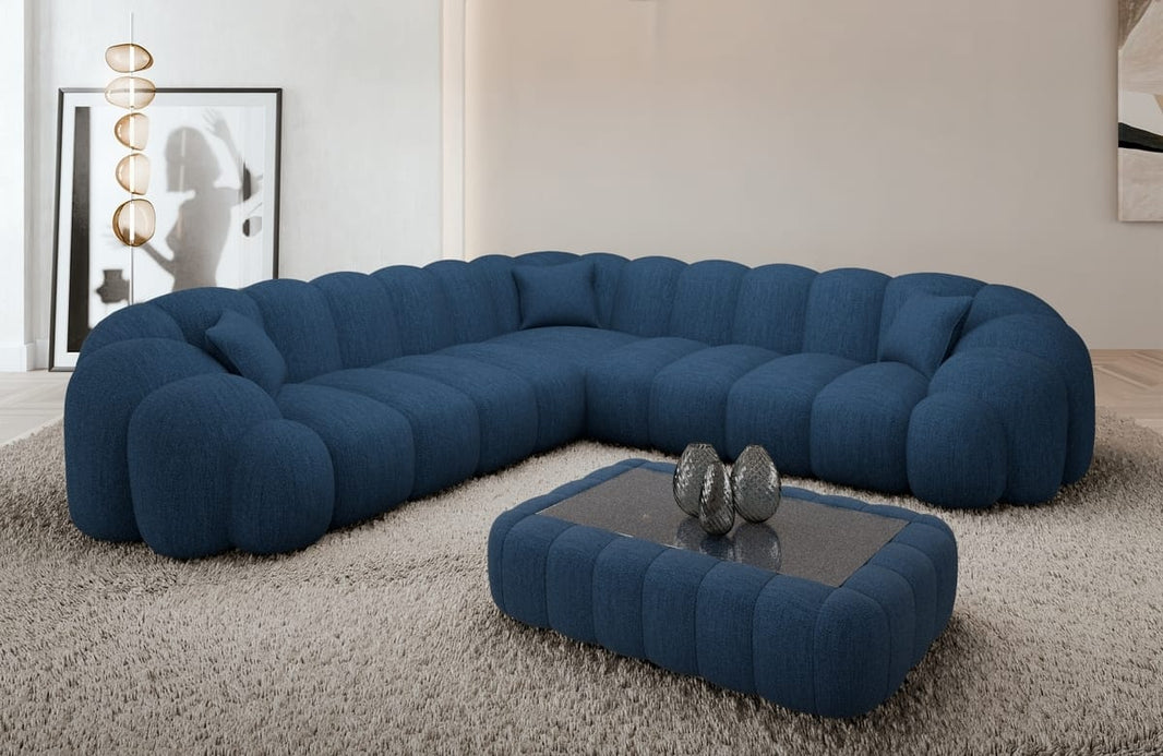 Ecksofa Rajada L-Form aus Stoff