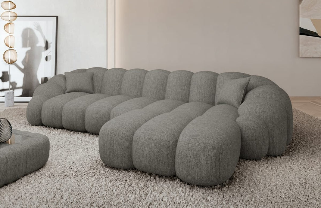 Couch Rajada L-Form in Stoff